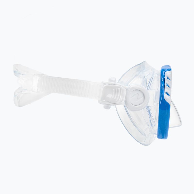 Detská potápačská maska Aqualung Cub transparentná/modrá MS5540040 3