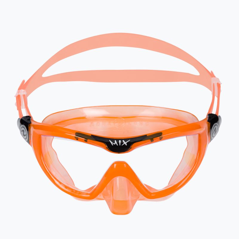 Detská potápačská maska Aqualung Mix oranžová/čierna MS5560801S 2
