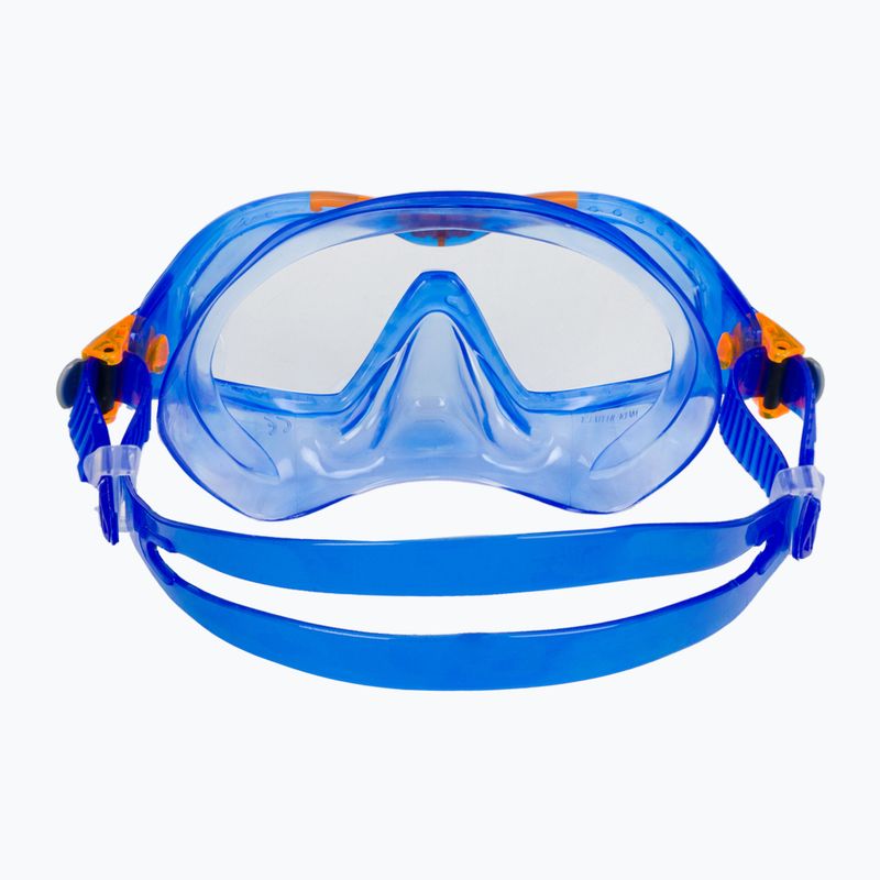 Detská potápačská maska Aqualung Mix modrá/oranžová MS5564008S 5