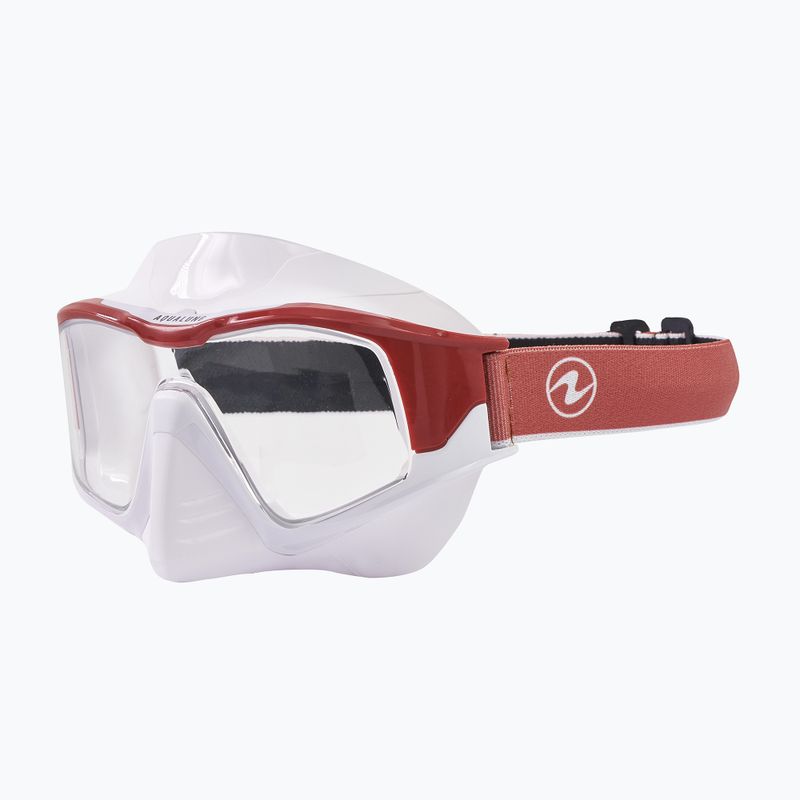 Potápačská maska Aqualung Vita white/brick MS5520963LCL 8