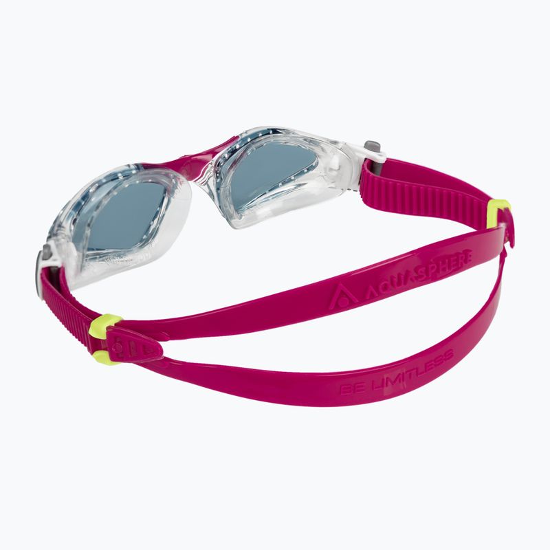Detské plavecké okuliare Aquasphere Kayenne Compact transparentné / malinové EP3150016LD 4