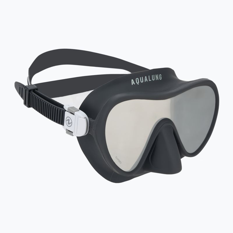 Aqualung Combo Nabul maska na šnorchlovanie + sada šnorchel strieborný/zrkadlo 2