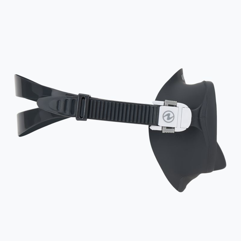 Aqualung Combo Nabul maska na šnorchlovanie + sada šnorchel strieborný/zrkadlo 4