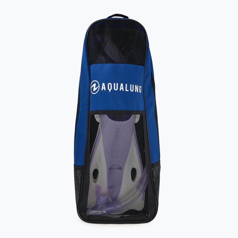 Súprava na šnorchlovanie Aqualung Nabul maska + fajka + płetwy translucid purple 13