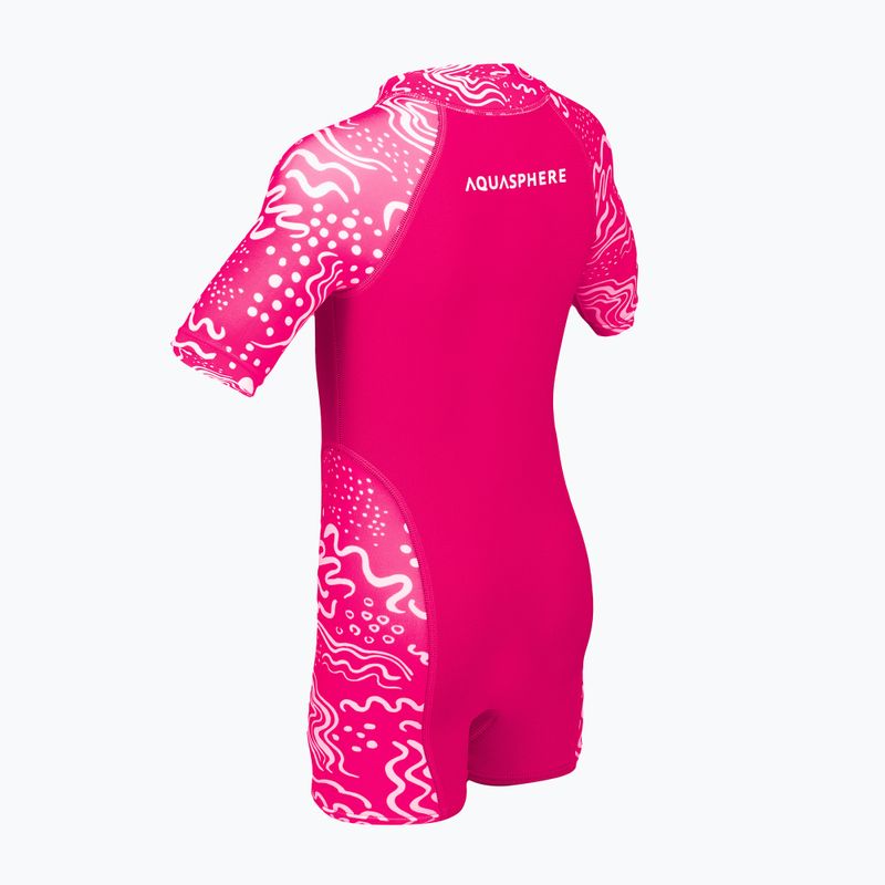 Detský plavecký neoprén Aquasphere Stingray 2.0 raspberry pink 2