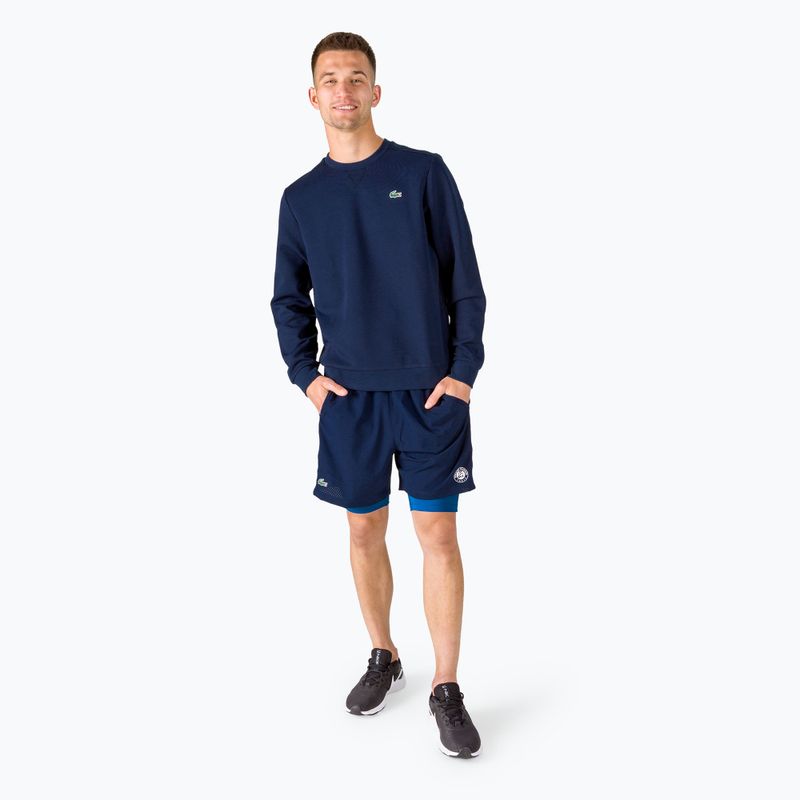 Lacoste pánska tenisová mikina navy blue SH9604 2