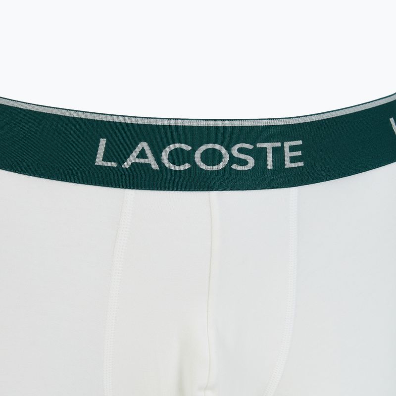 Boxerky Lacoste 5H3389 001 3 páry biele 4