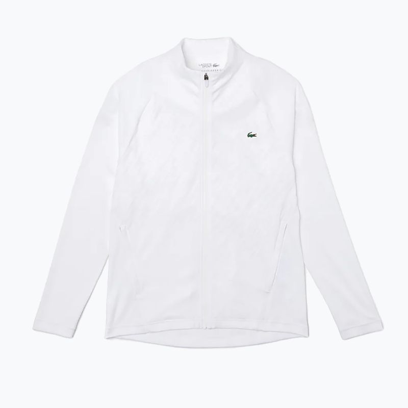 Lacoste pánska tenisová mikina biela SH0863