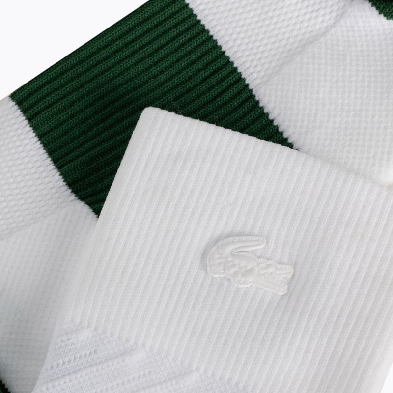 Lacoste Compression Zones Dlhé tenisové ponožky biele RA4181 BFH 4