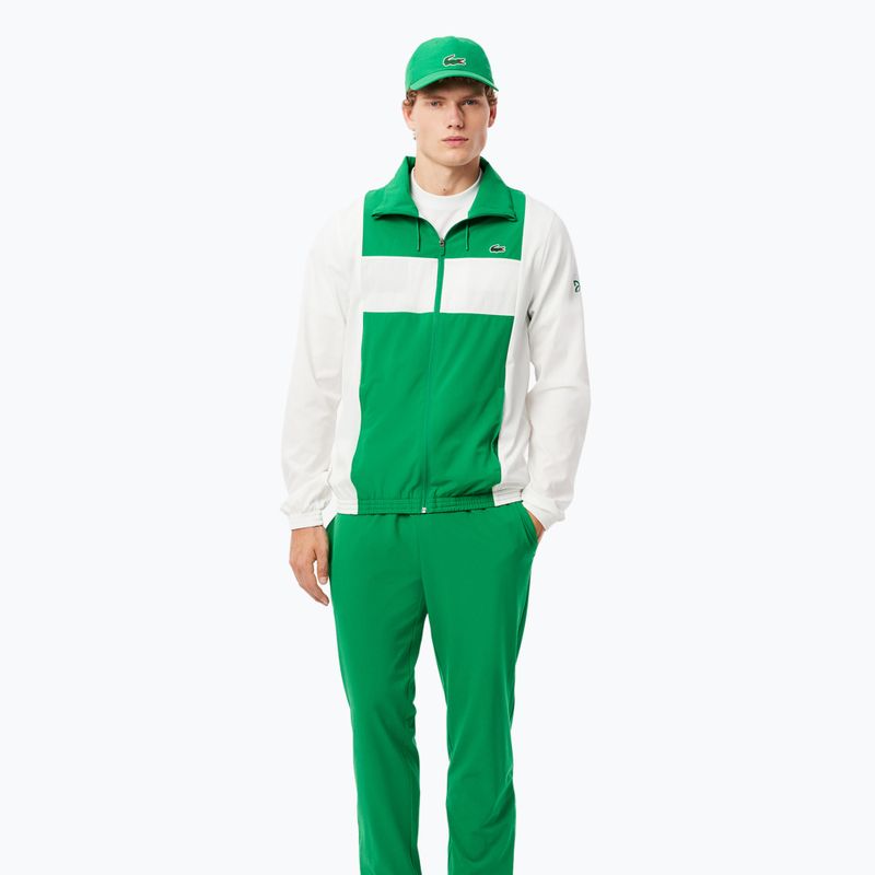 Pánska tenisová šiltovka Lacoste RK2450 fluorine green/fluorine green 5