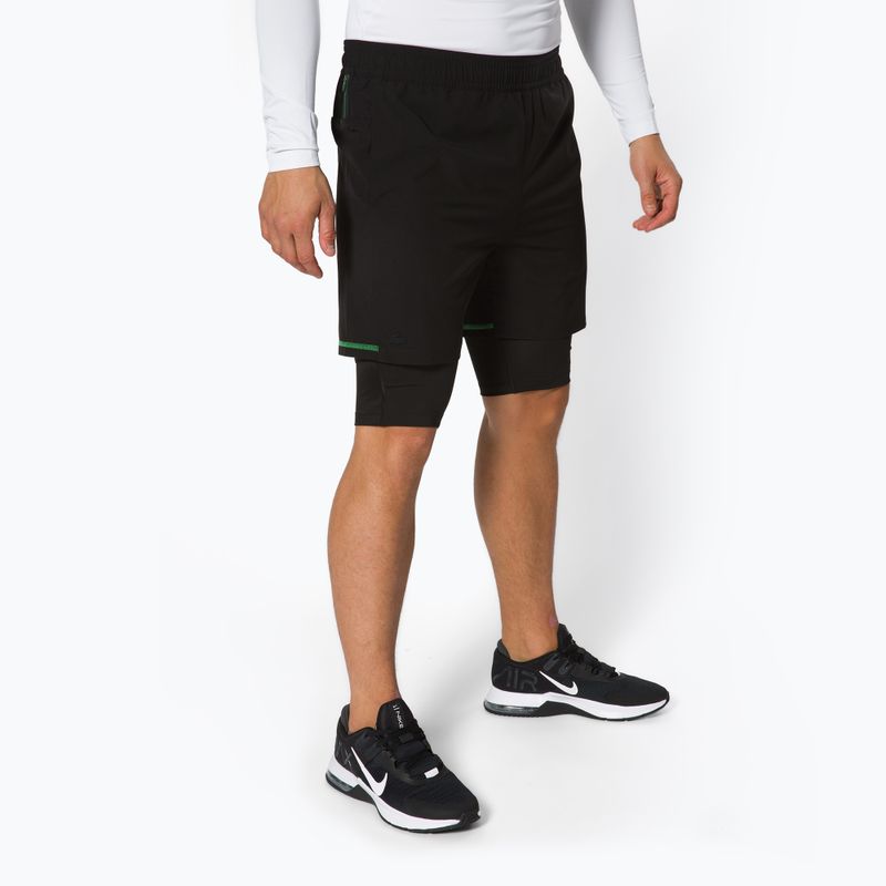 Lacoste pánske tenisové šortky čierne GH1041