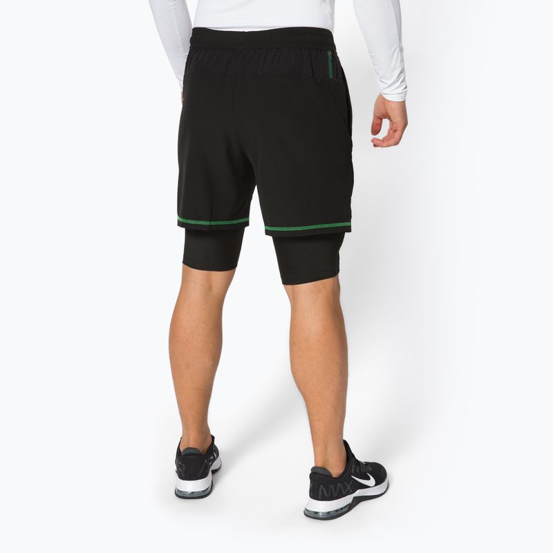 Lacoste pánske tenisové šortky čierne GH1041 3