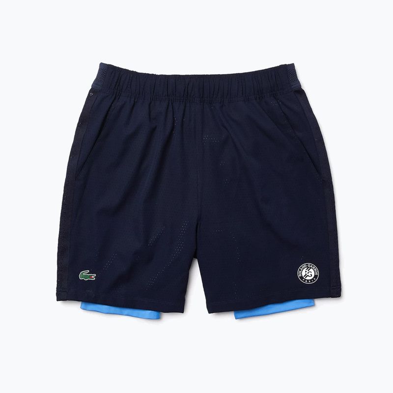 Lacoste pánske tenisové šortky navy blue GH0965 6