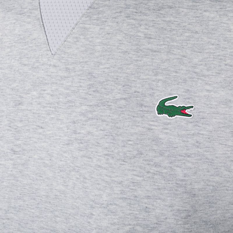 Lacoste pánska tenisová mikina šedá SH9604 3