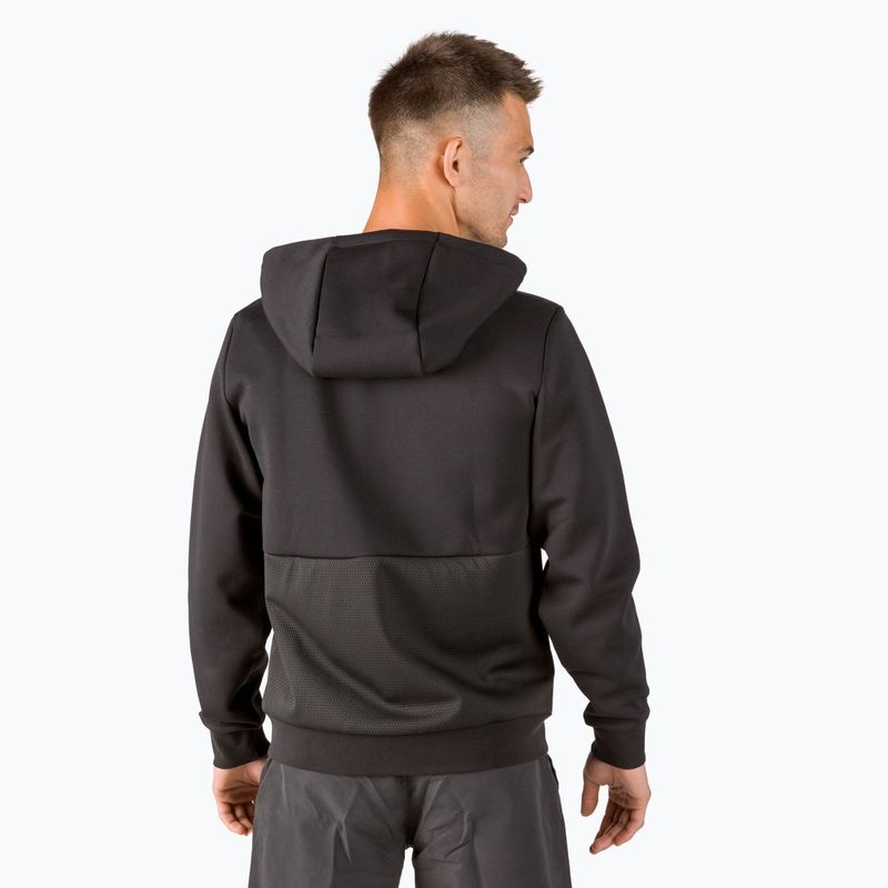 Lacoste pánska tenisová mikina čierna SH9676 3