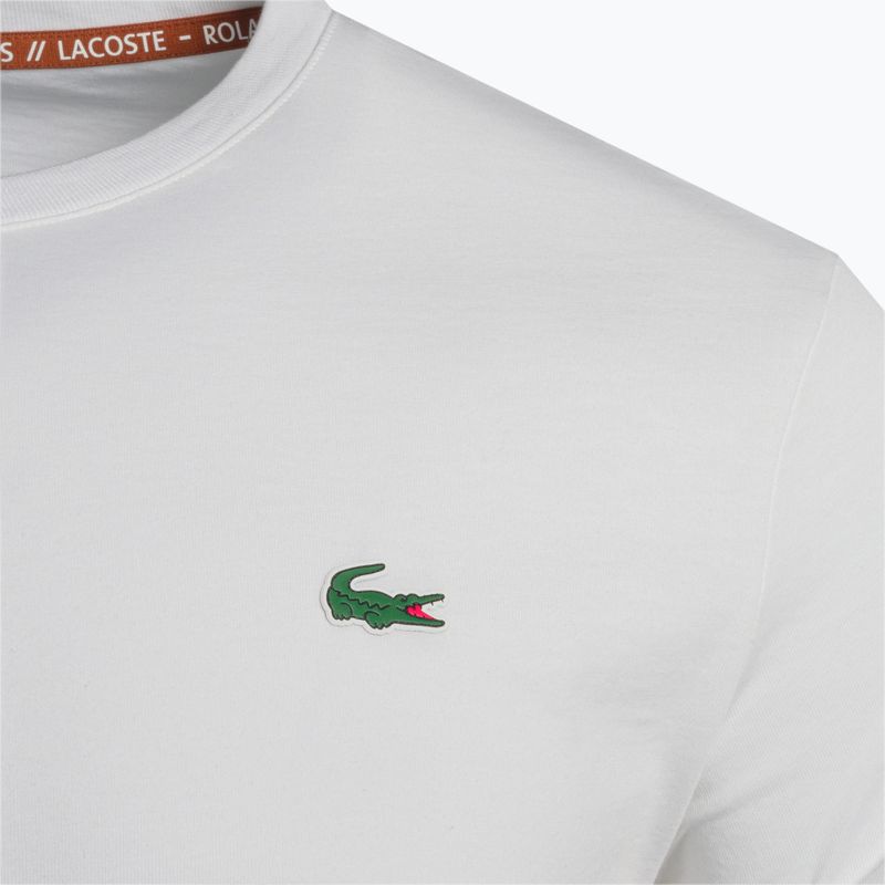 Lacoste pánske tenisové tričko biele TH2116 8