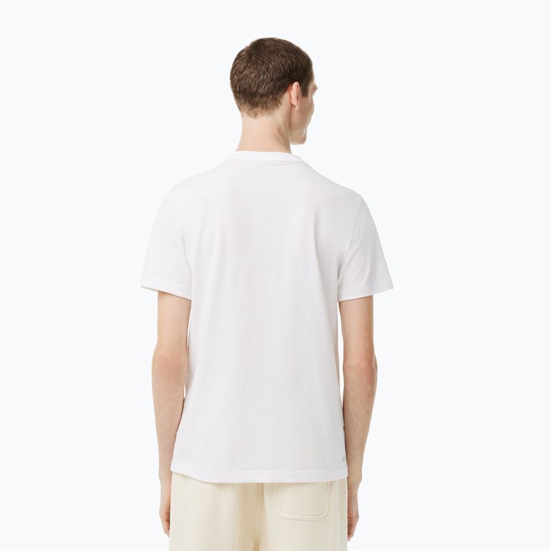 Lacoste pánske tenisové tričko biele TH2116 2