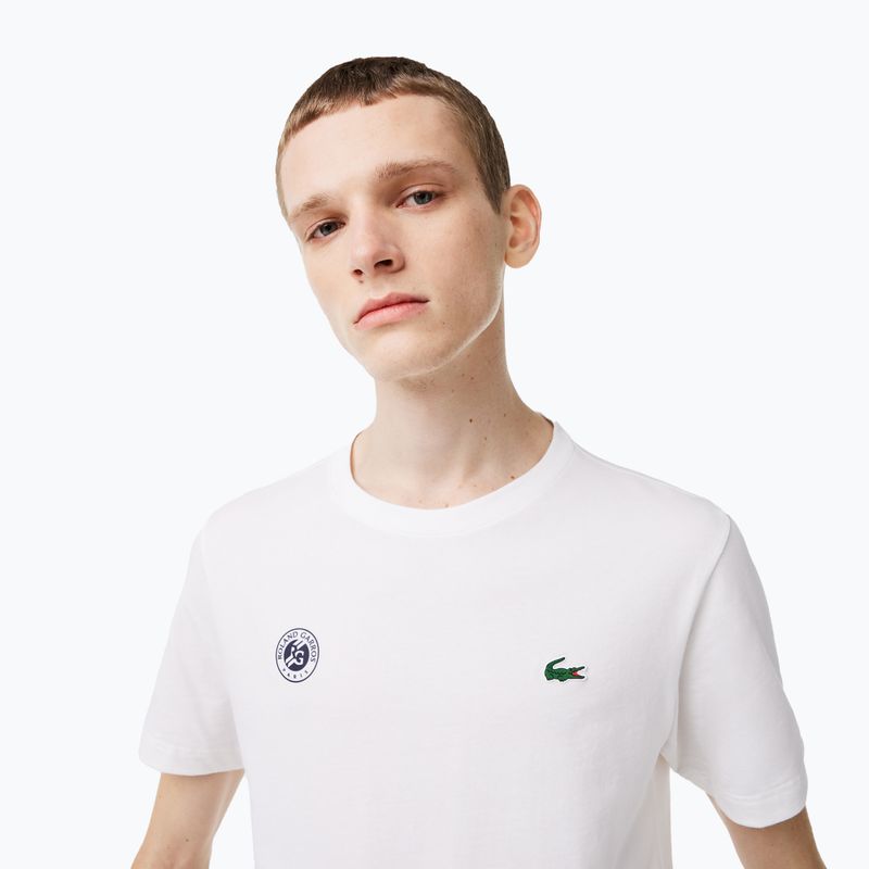 Lacoste pánske tenisové tričko biele TH2116 3