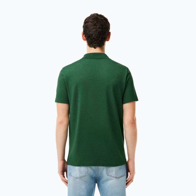 Pánske polo košeľa Lacoste DH0783 zelená 2