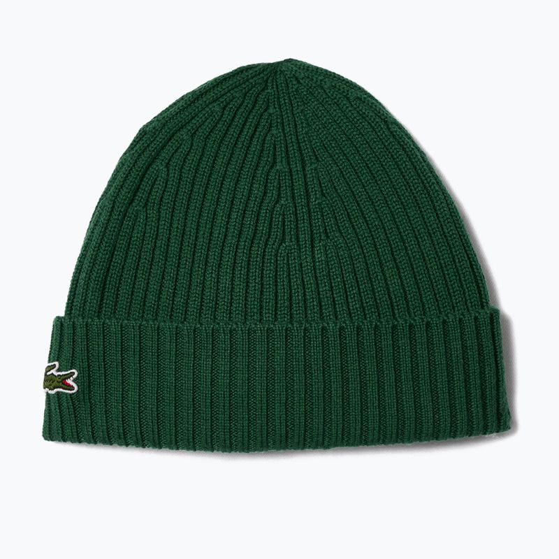 Zimná čiapka Lacoste RB0001 green