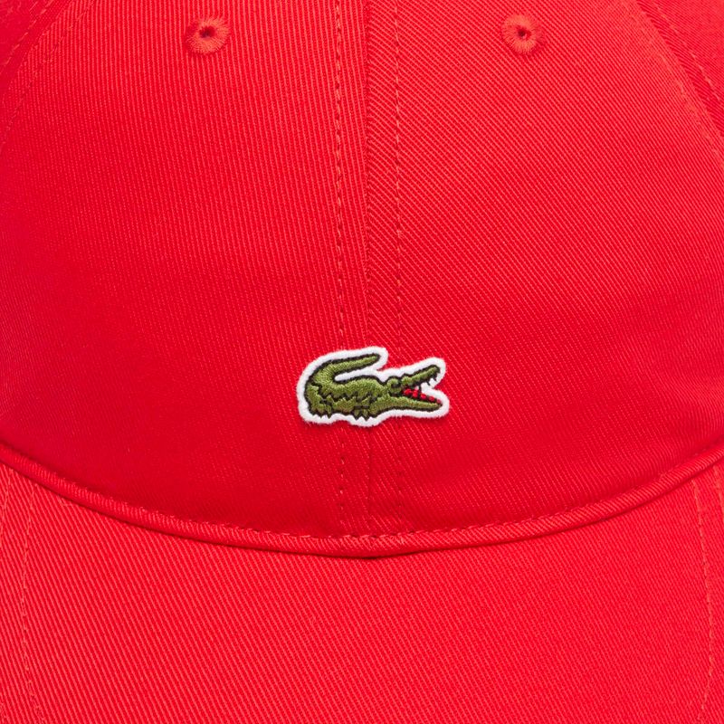Kšiltkvka Lacoste RK0491 red 4