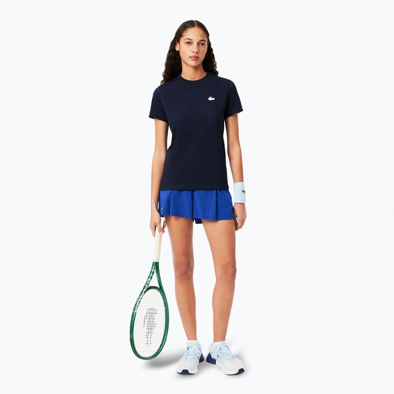 Dámske tričko Lacoste TF9246 navy blue 2