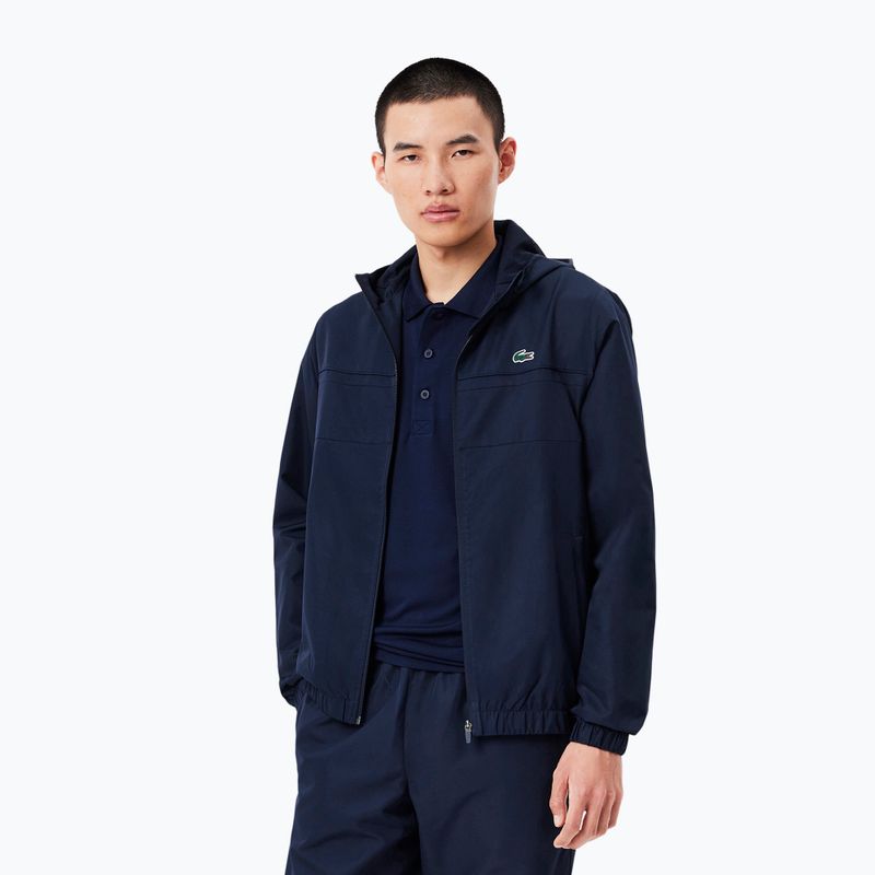 Pánska tepláková súprava Lacoste WH2661 navy blue/navy blue/navy blue 4