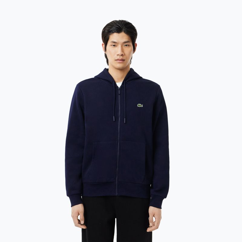 Pánska mikina Lacoste SH9626 navy blue