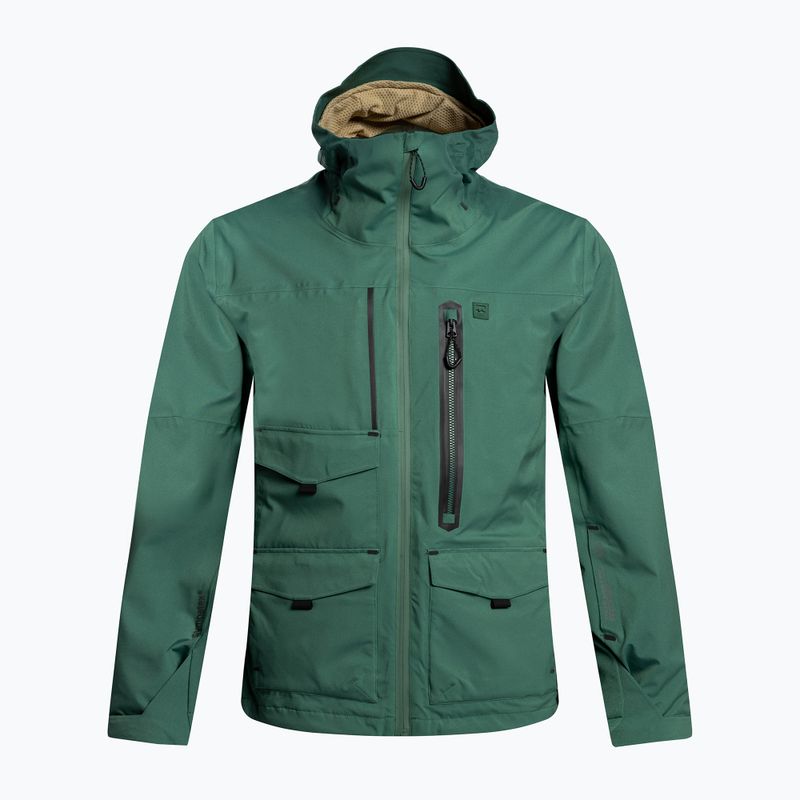Pánska snowboardová bunda Billabong Prism evergreen