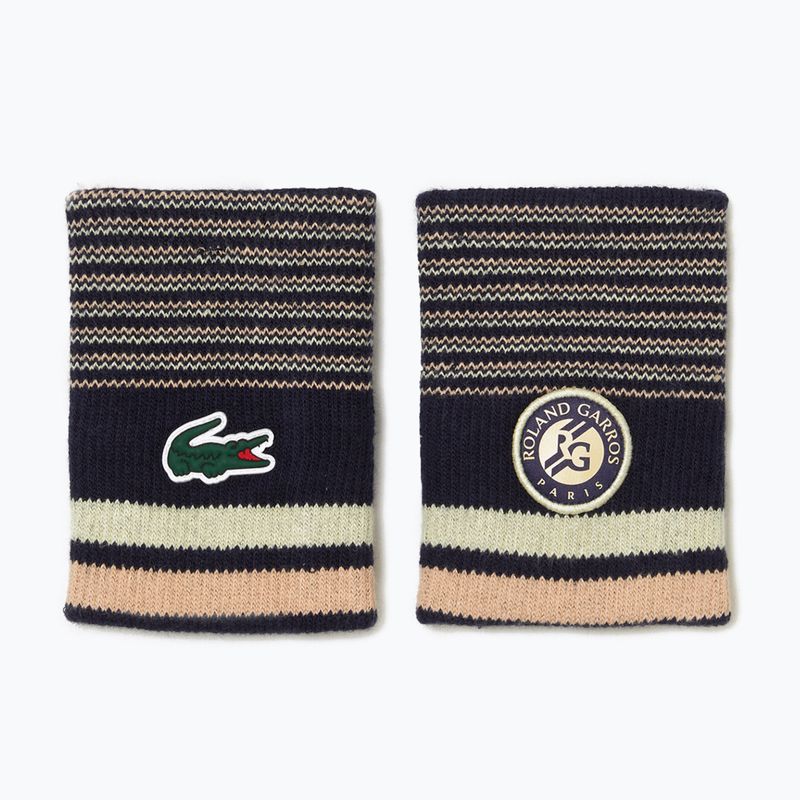 Lacoste zápästné návleky čierne RL6379