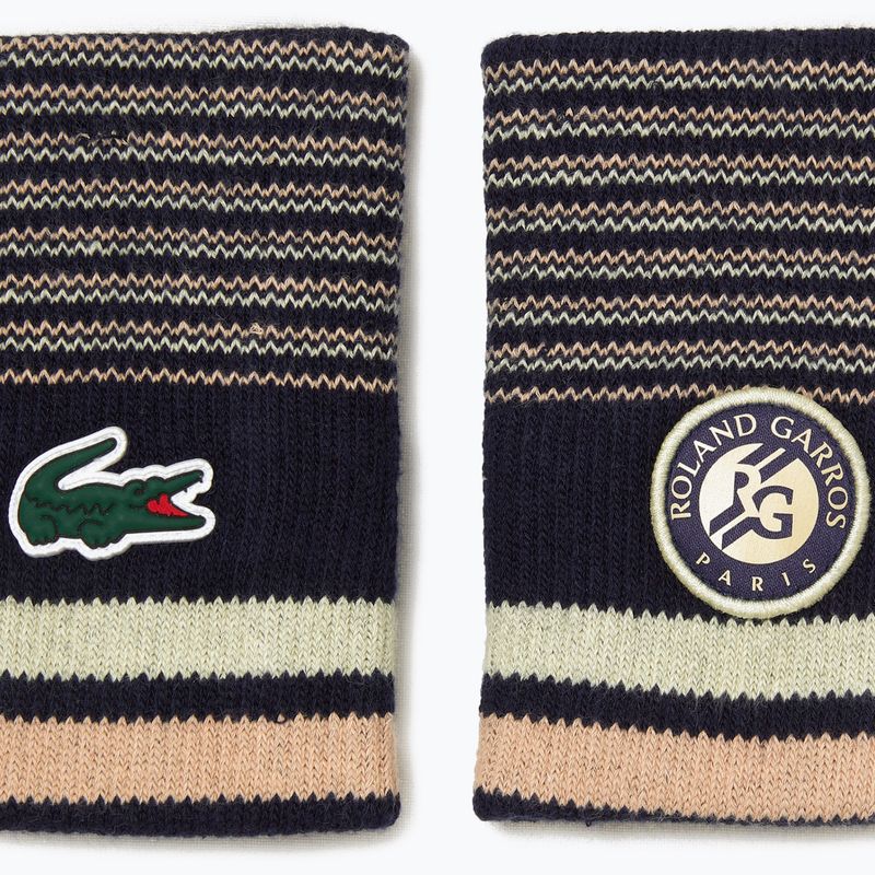 Lacoste zápästné návleky čierne RL6379 2