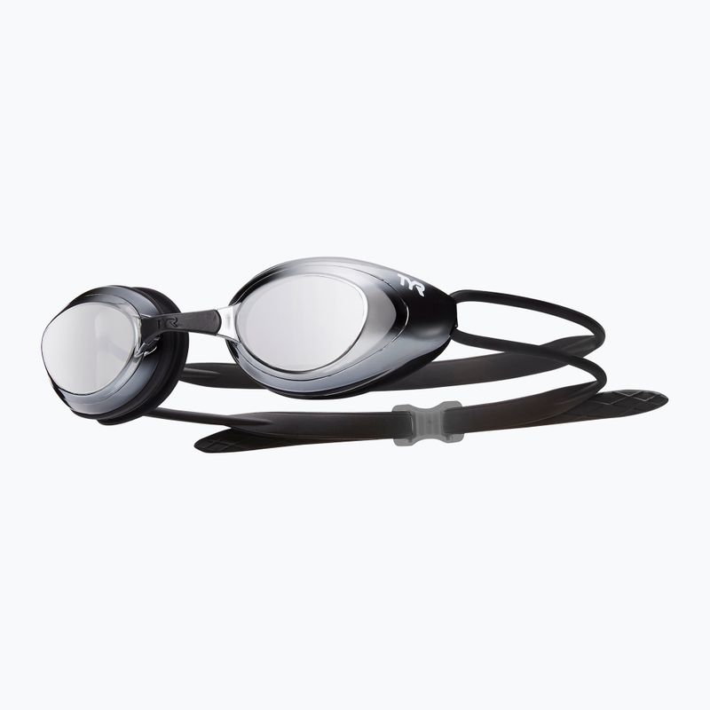 Plavecké okuliare TYR Blackhawk Racing Mirrored silver/metal/black