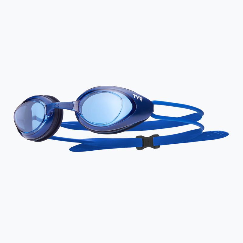 Plavecké okuliare TYR Blackhawk Racing blue/navy/black