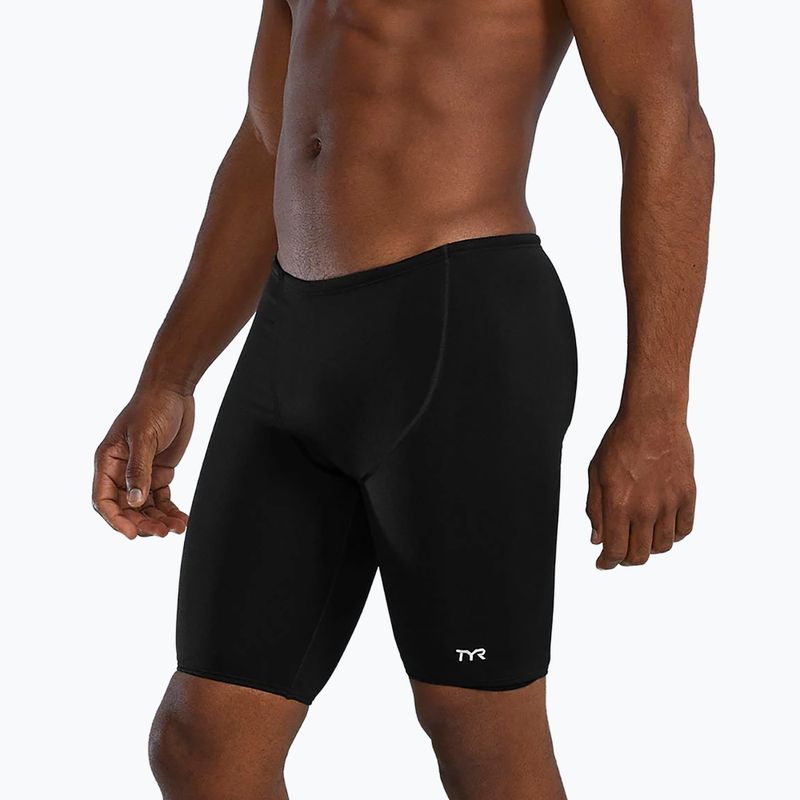 Pánske plavky jammer TYR Durafast Elite black 3