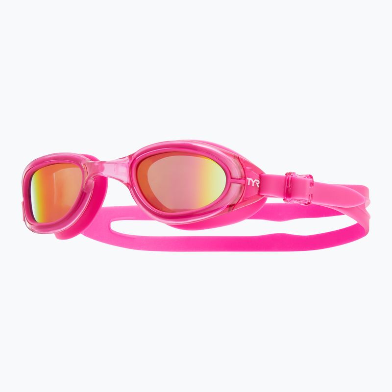 Plavecké okuliare TYR Special Ops 2.0 Junior Polarized pink/pink/pink 6