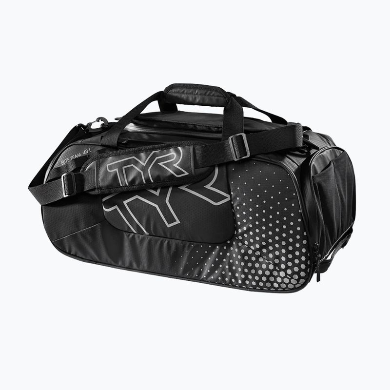 Taška TYR Elite Team Gym Duffel 43 l čierna