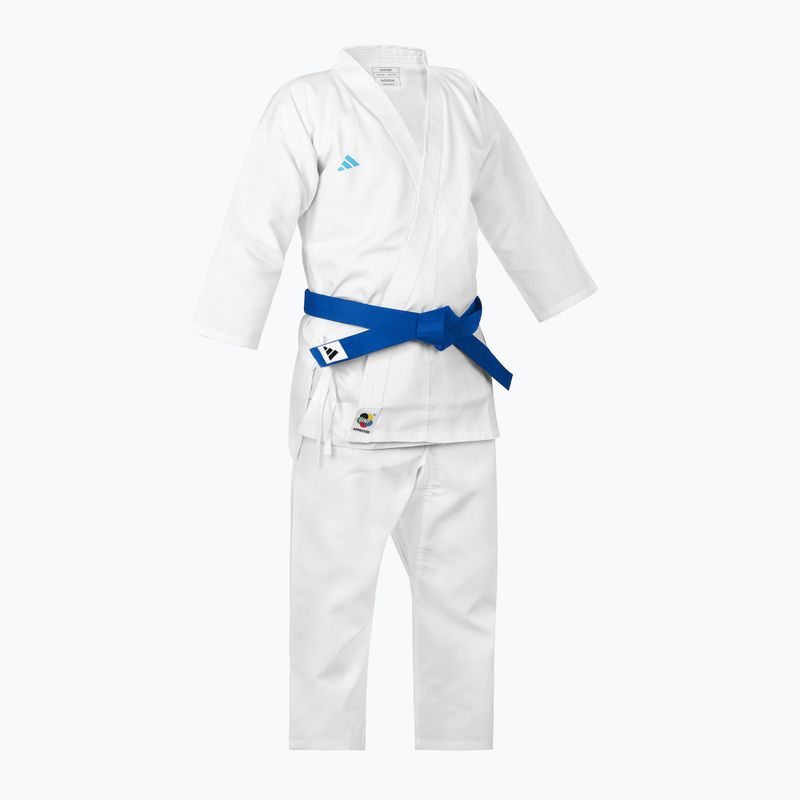 Detské kimono nakarate s pásom adidas Evolution white 3