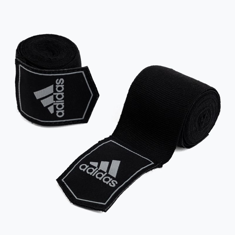 Boxerské bandáže Adidas čierne ADIBP03