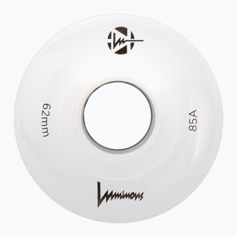 Kolieska na in-line korčule FR Skates Luminous Led Quad Wheel 62mm/85A Sixies 6LED X4 white 3