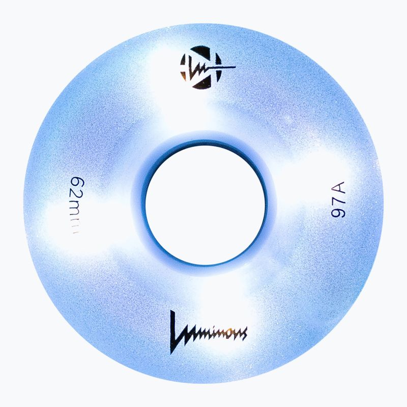 Kolieska na in-line korčule FR Skates Luminous Led Quad Wheel 62mm/97A X4 white pearl 4
