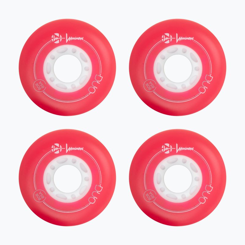 Kolieska na in-line korčule Luminous Led Wheels Duo 80mm/85A X4 red/blue 2