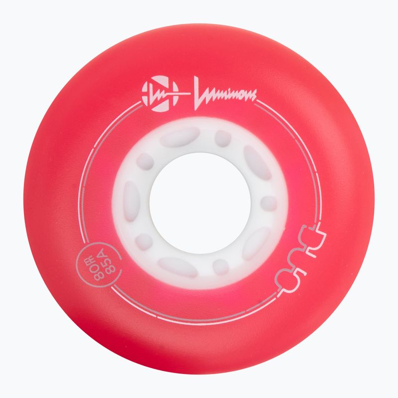 Kolieska na in-line korčule Luminous Led Wheels Duo 80mm/85A X4 red/blue 3