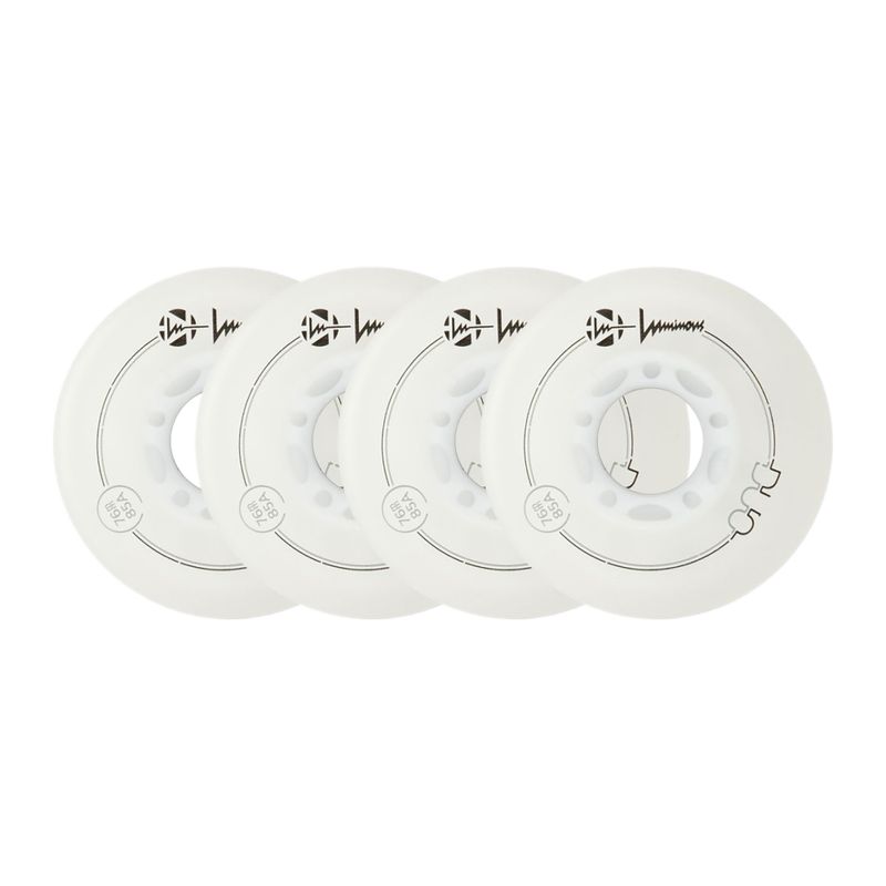 Kolieska na in-line korčule Luminous Led Wheels Duo 76mm/85A X4 white/blue 6