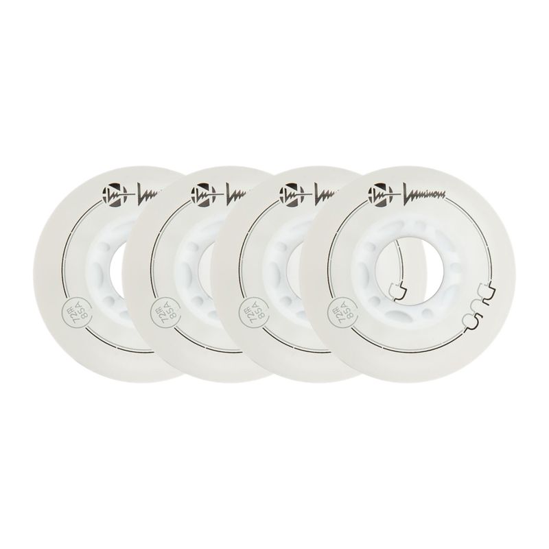 Kolieska na in-line korčule Luminous Led Wheels Duo 72mm/85A X4 white/blue 6