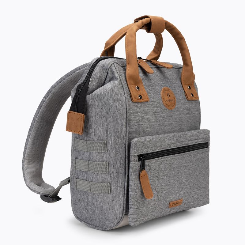 Batoh Cabaia Adventurer New York 12 l grey melanged 2