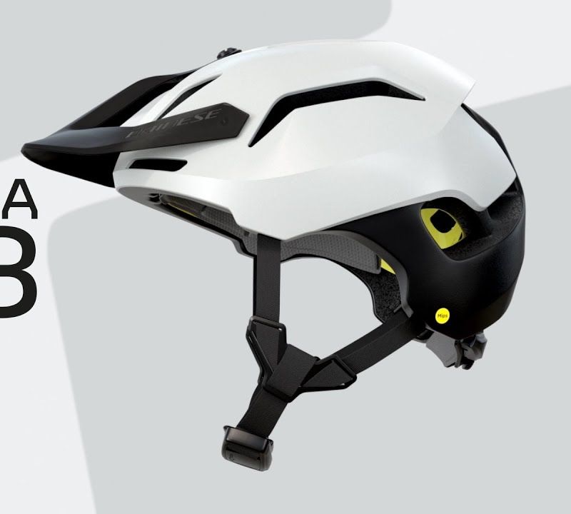 Cyklistická prilba Dainese Linea 03 MIPS+ white/black 21