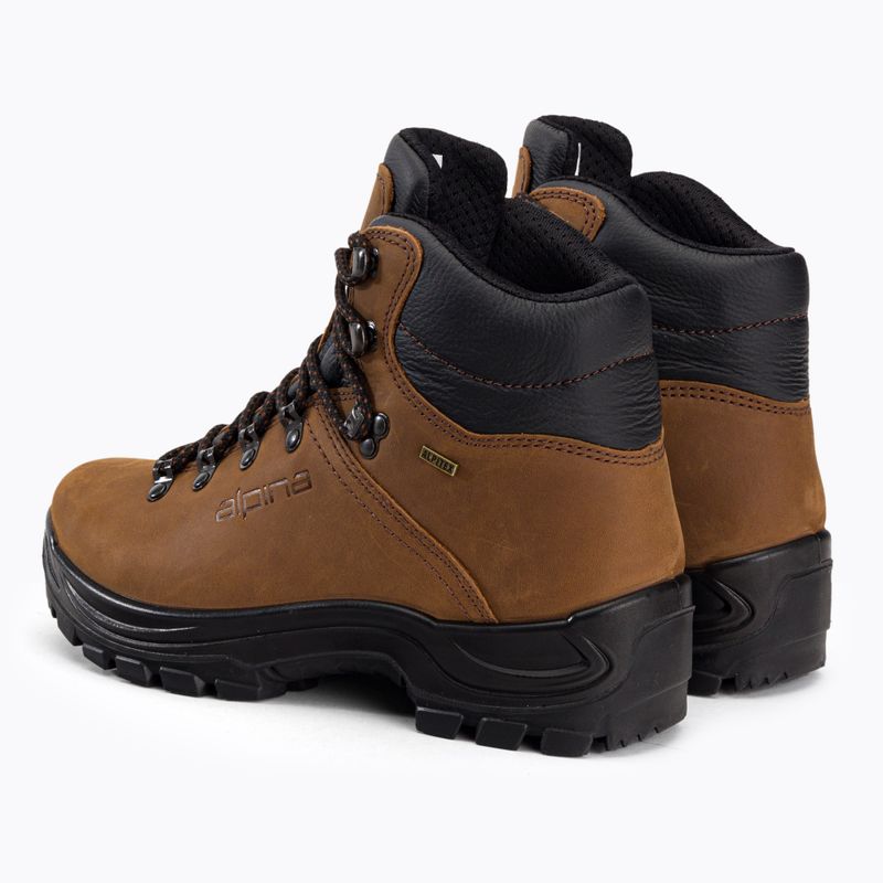 Dámska trekingová obuv Alpina Tundra brown 3