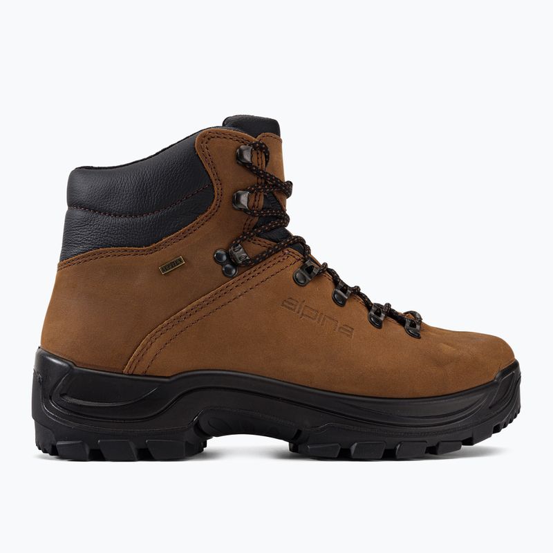 Pánske trekingové topánky Alpina Tundra brown 2