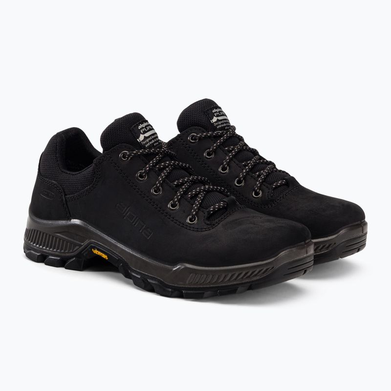 Pánske trekingové topánky Alpina Prima Low black 4