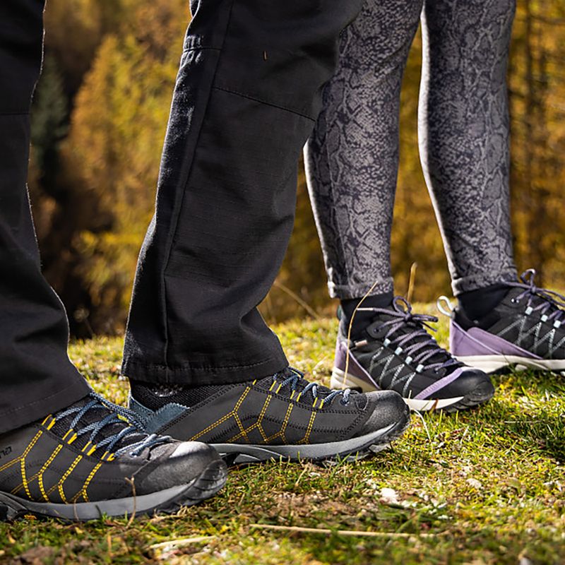 Pánske trekingové topánky Alpina Tropez grey/spring lak 12